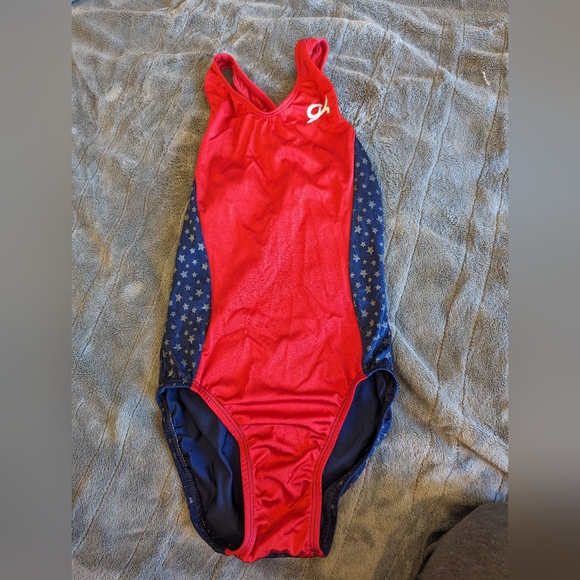 2 GK leotards Red and Blue - Picture 1 of 7